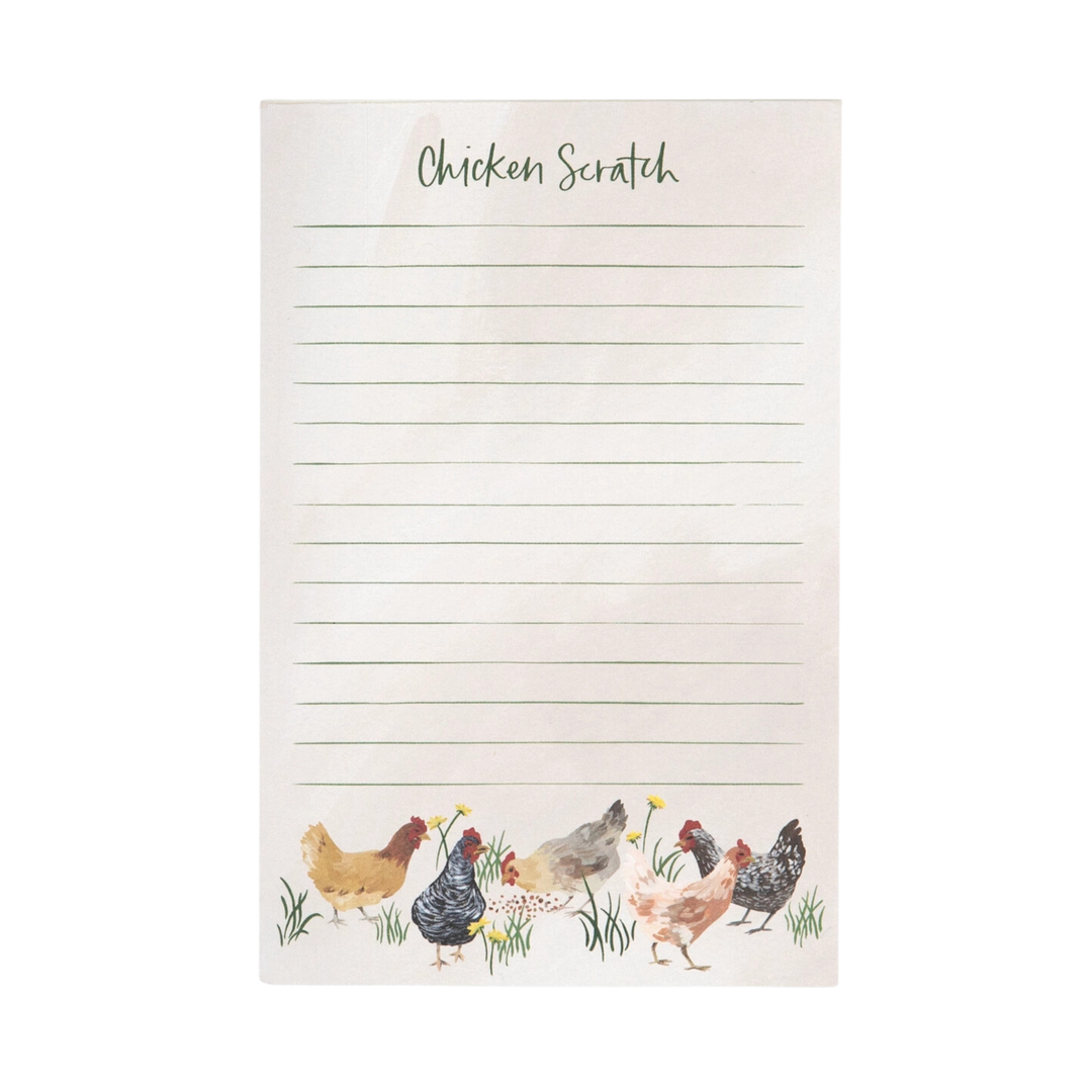 Chicken Scratch Notepad