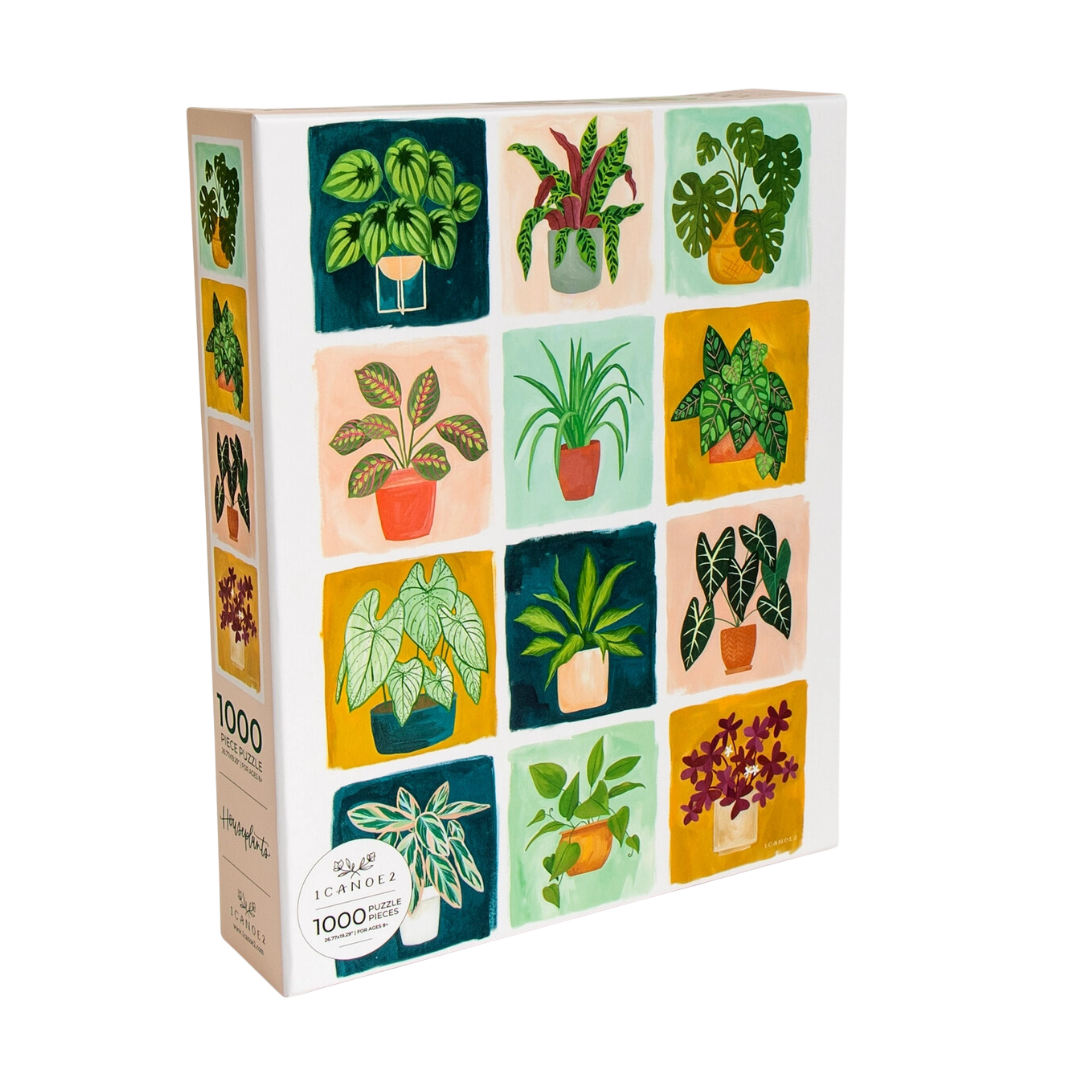 Houseplants Puzzle - 1000pc Jigsaw Puzzle