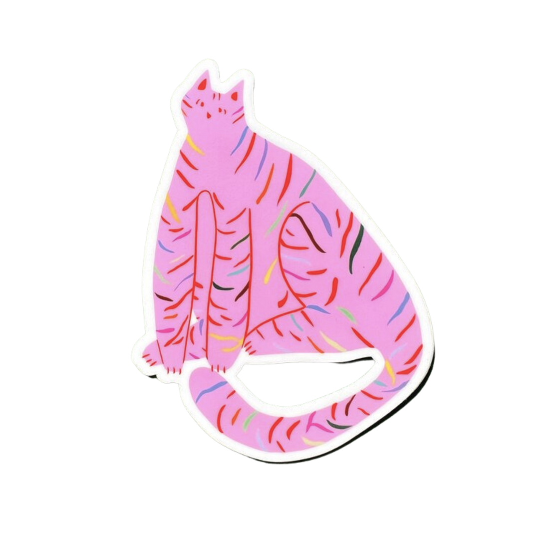 Rainbow Tiger Sticker