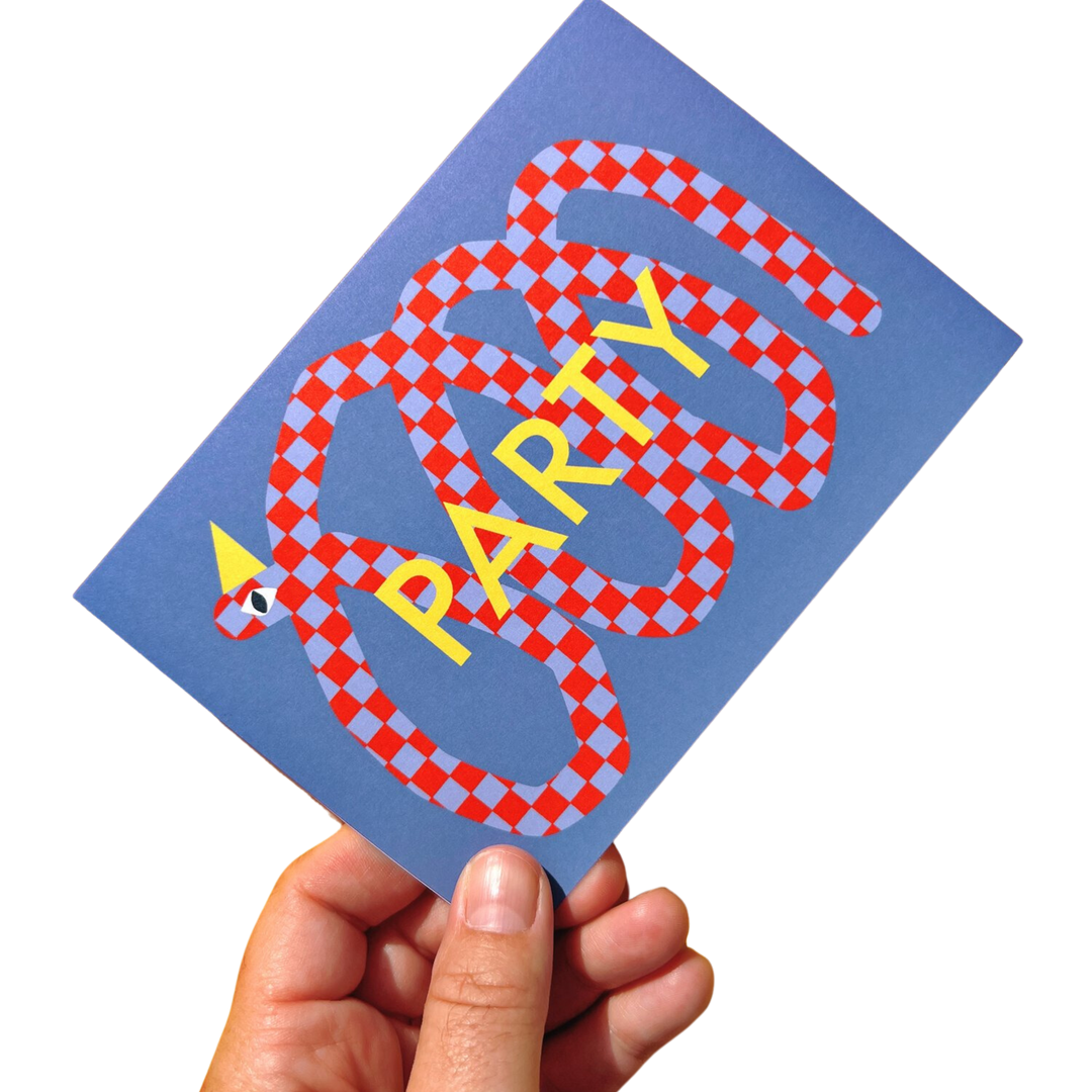 Party Snake Blue