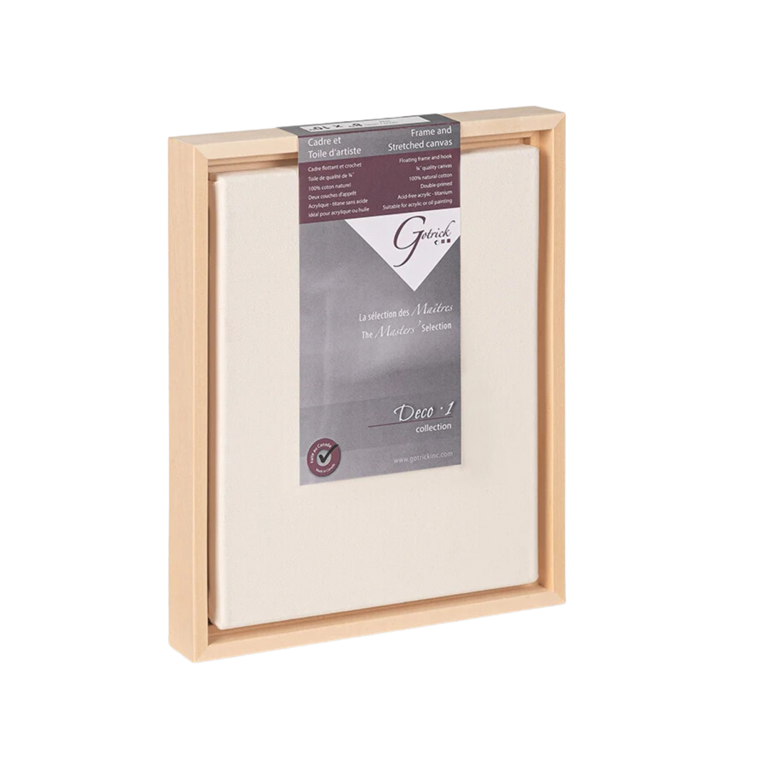 3/4" Canvas and Floating Frames