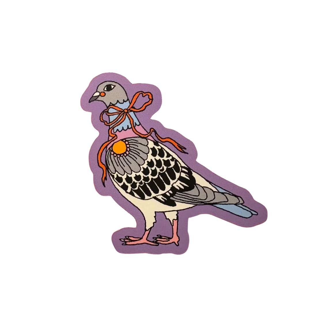 Silly Pigeon Sticker
