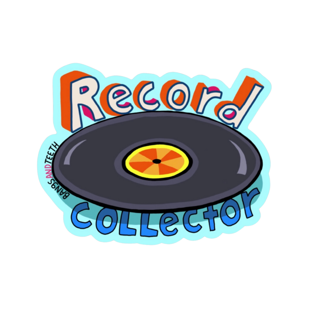 Record Collector Sticker
