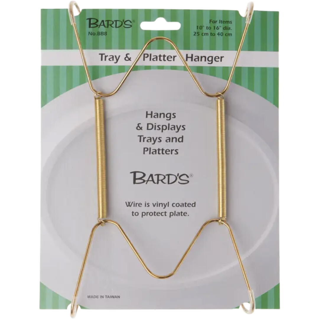 Bard's Gold Wall Mountable Tray Hanger (Trays 10" - 16")