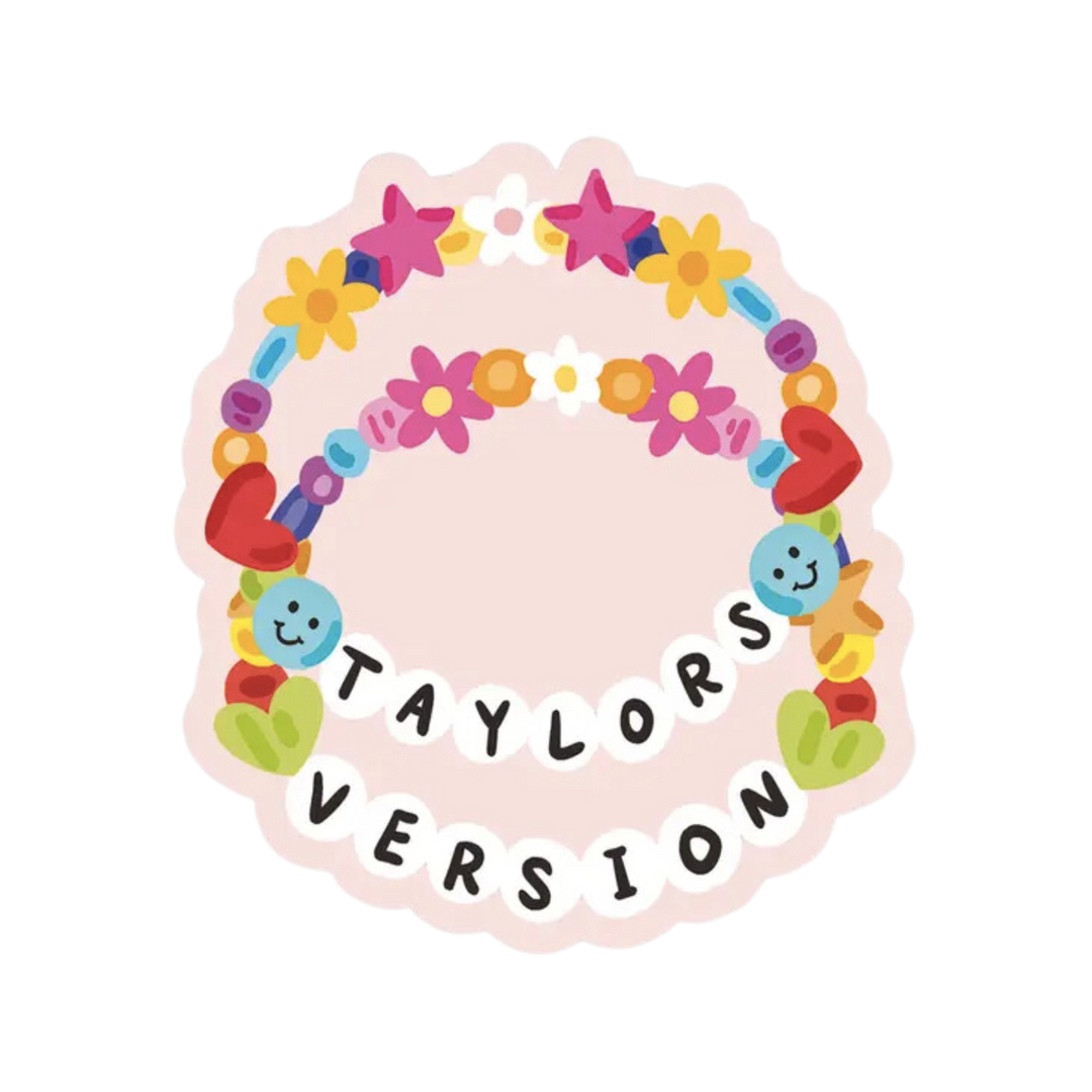 Friendship Bracelets Vinyl Sticker