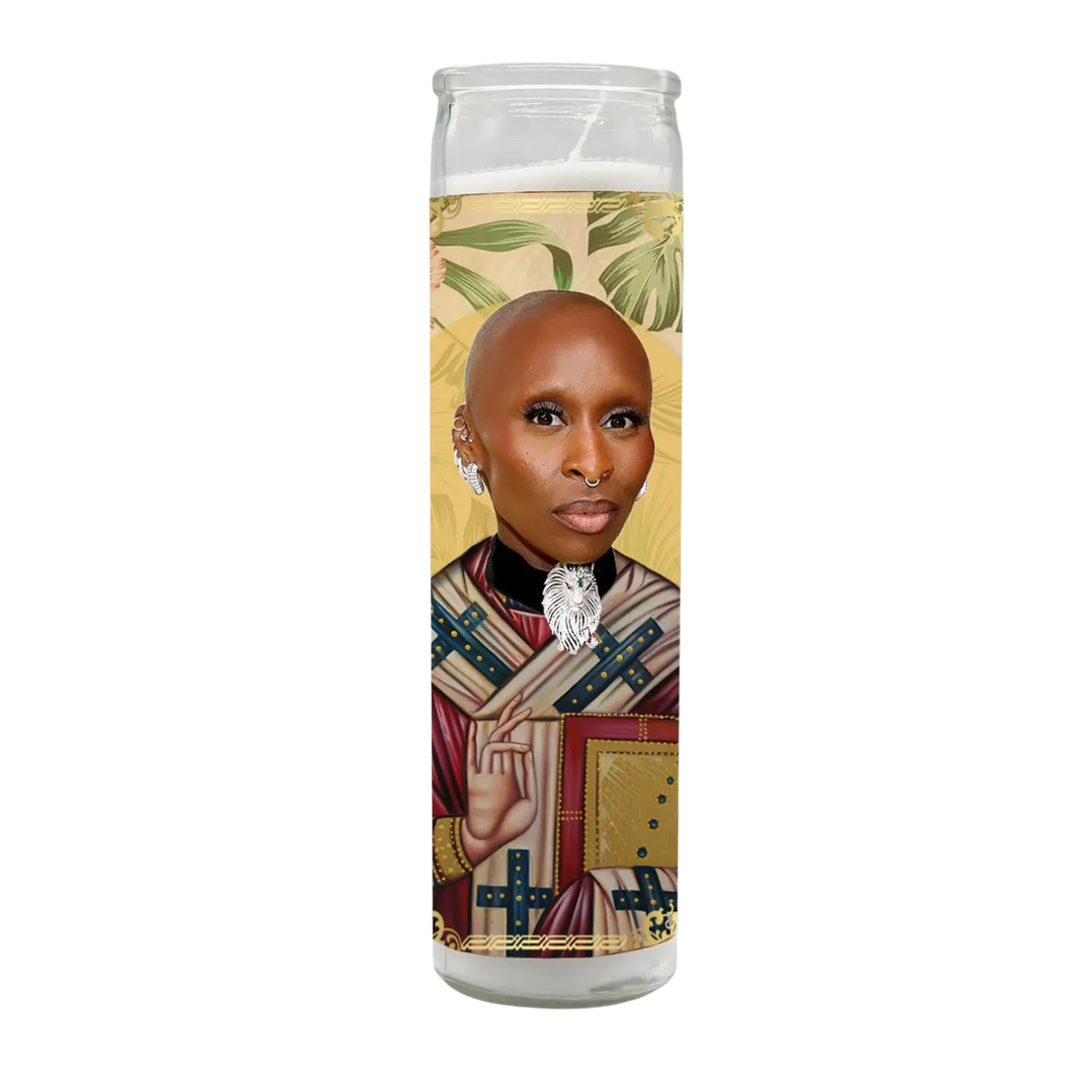Saint Cynthia Candle
