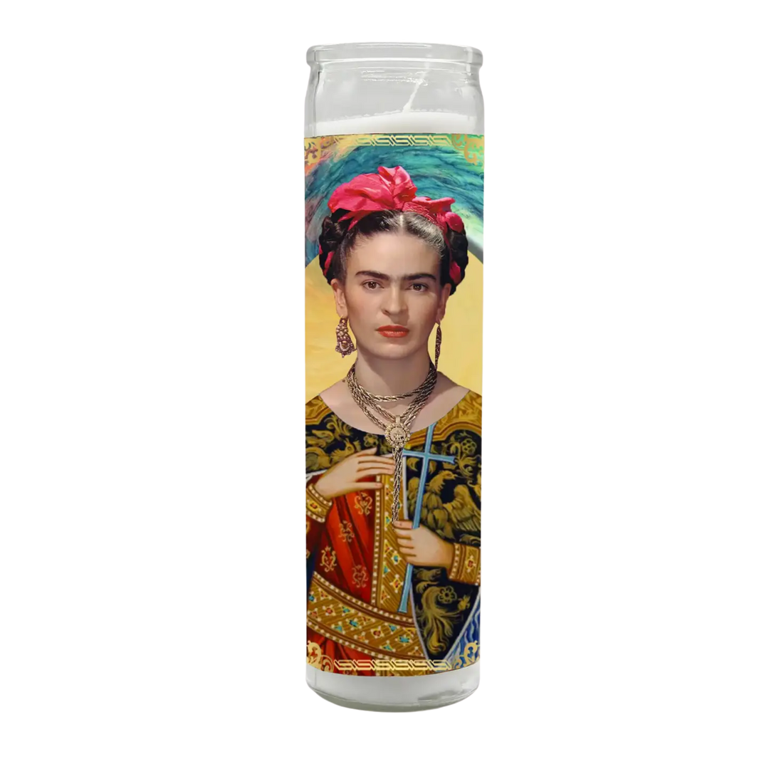 Saint Frida Kahlo Candle