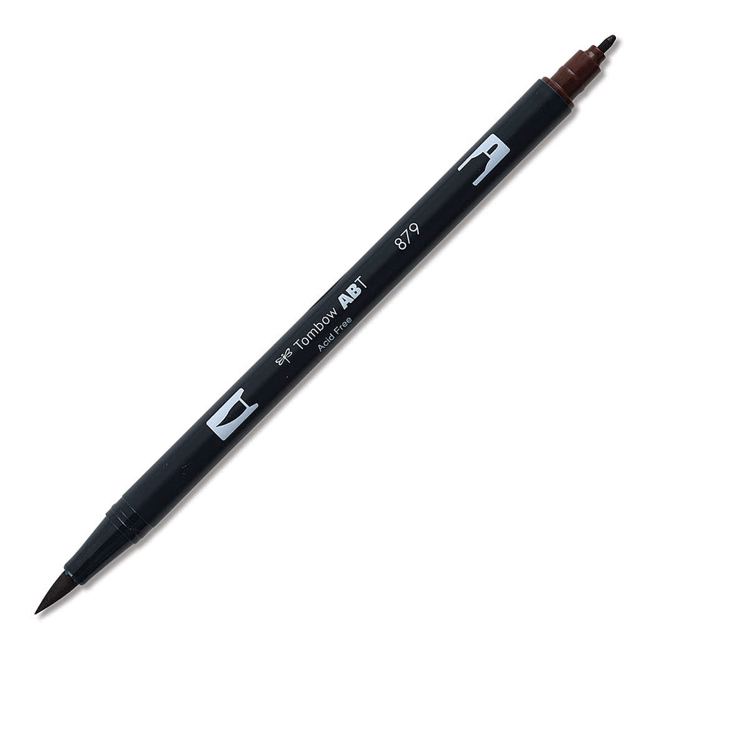 Dual Brush Pen Art Markers - 879 Brown