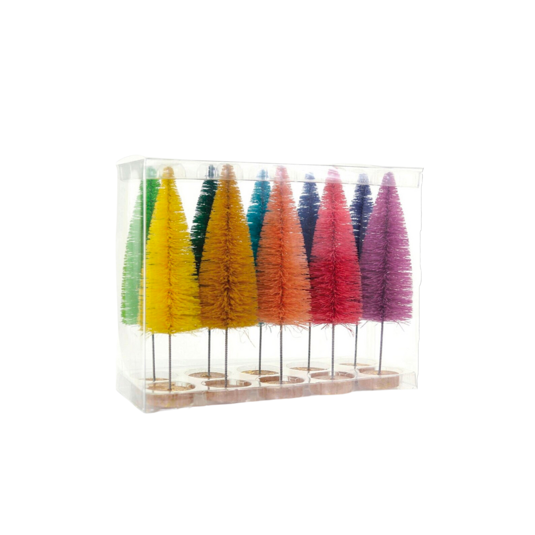 Bottle Brush Tree Set
