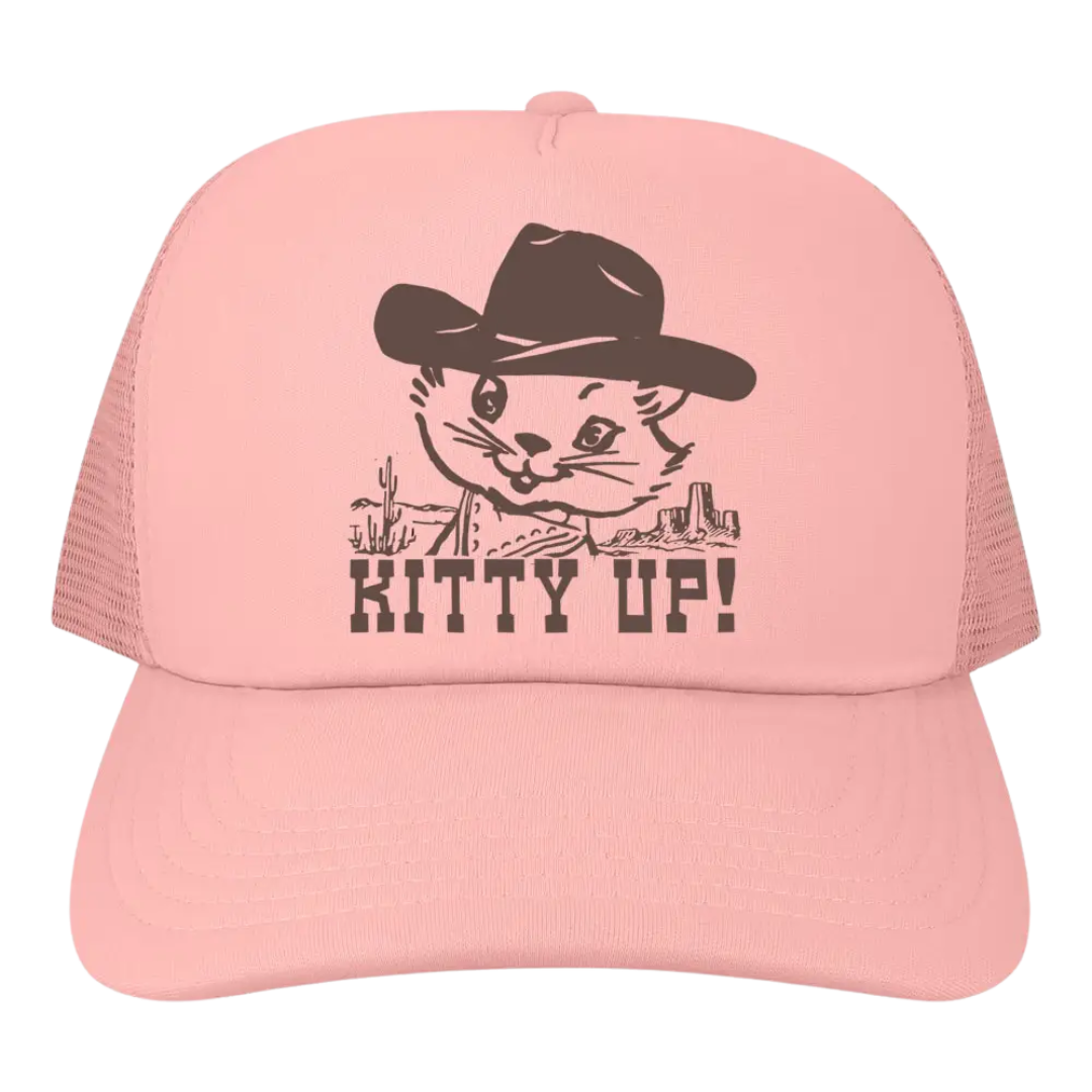 Kitty Up Cowgirl Cat Hat