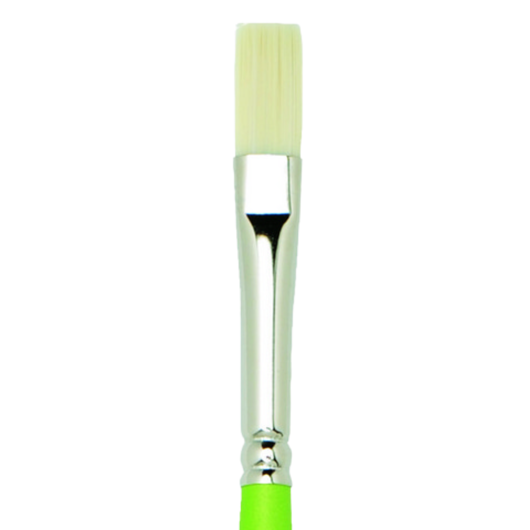 Freestyle Detail Brush Long Handle Flat 6