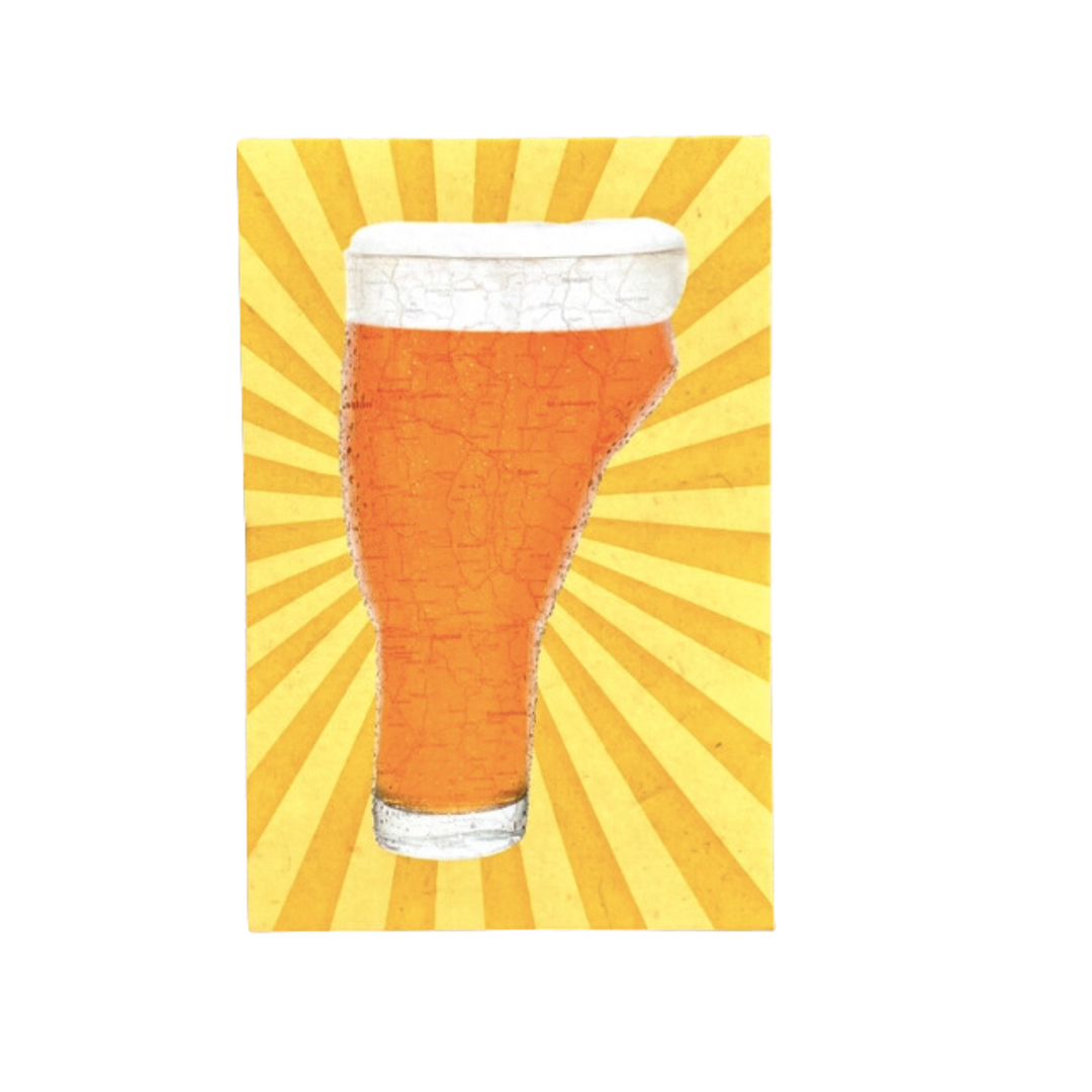 Vermont Beer Funny Postcard