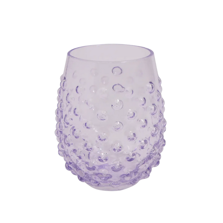 18.6oz Large Dot Wine Glasses