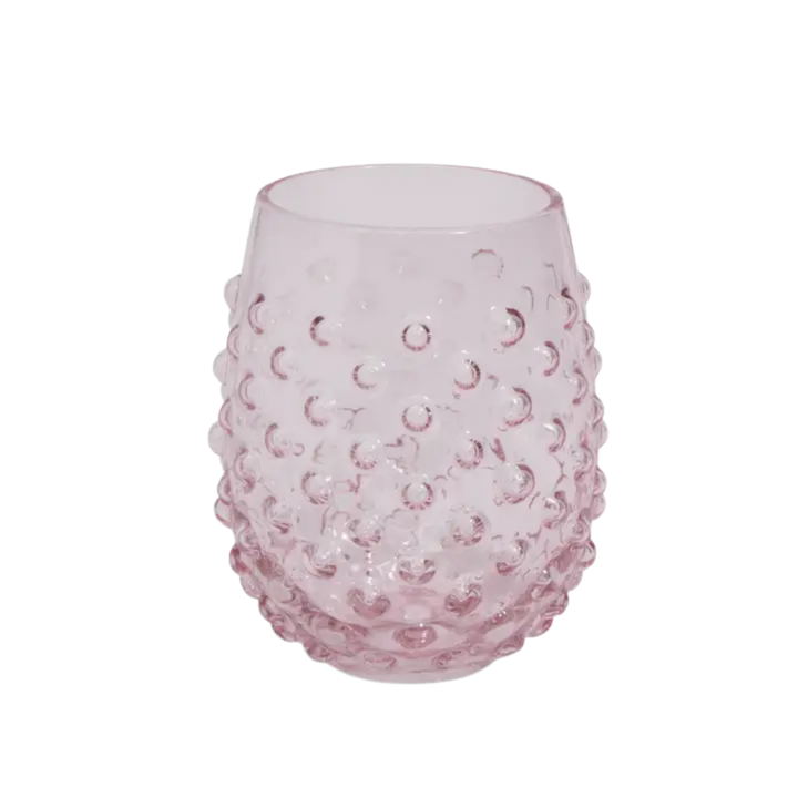 18.6oz Large Dot Wine Glasses