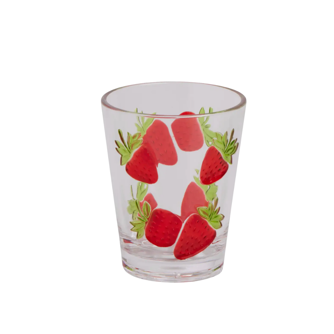 14.5oz Embossed Tumbler Strawberry