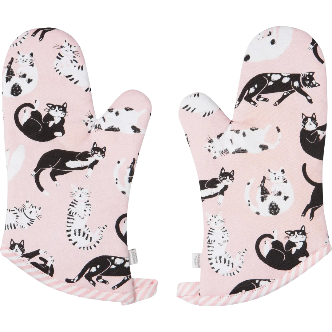 Meow & Furever Mitts Set of 2