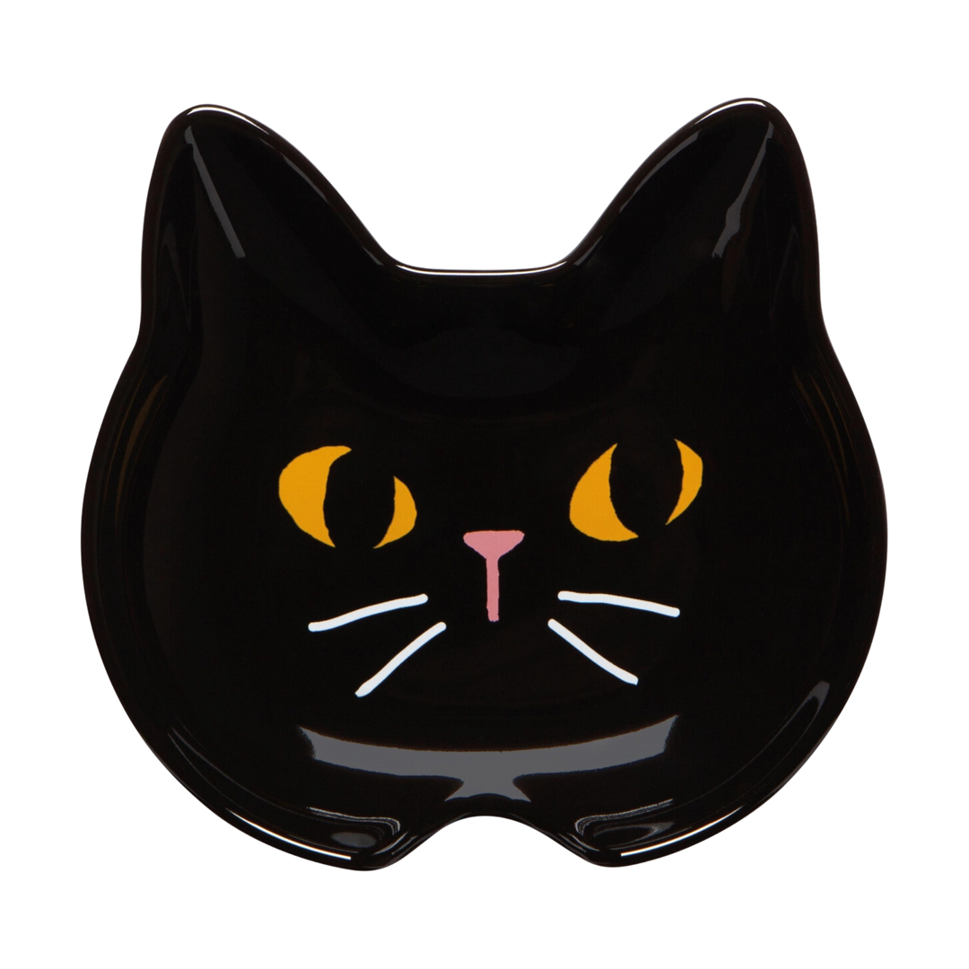Black Cat Spoon Rest