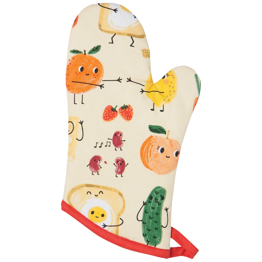 Funny Food Oven Mitt