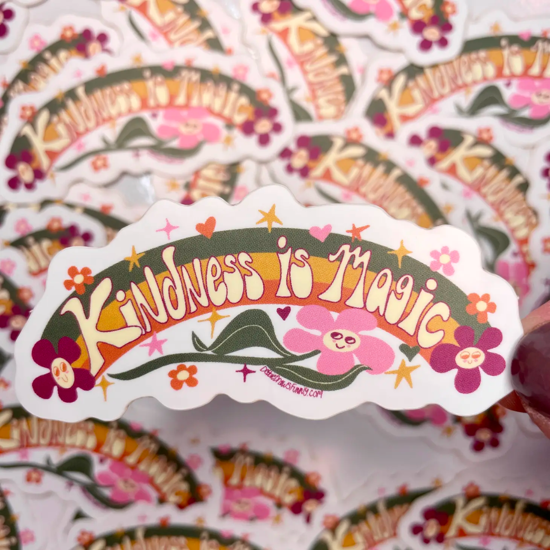 Kindness is Magic Vinyl Sticker