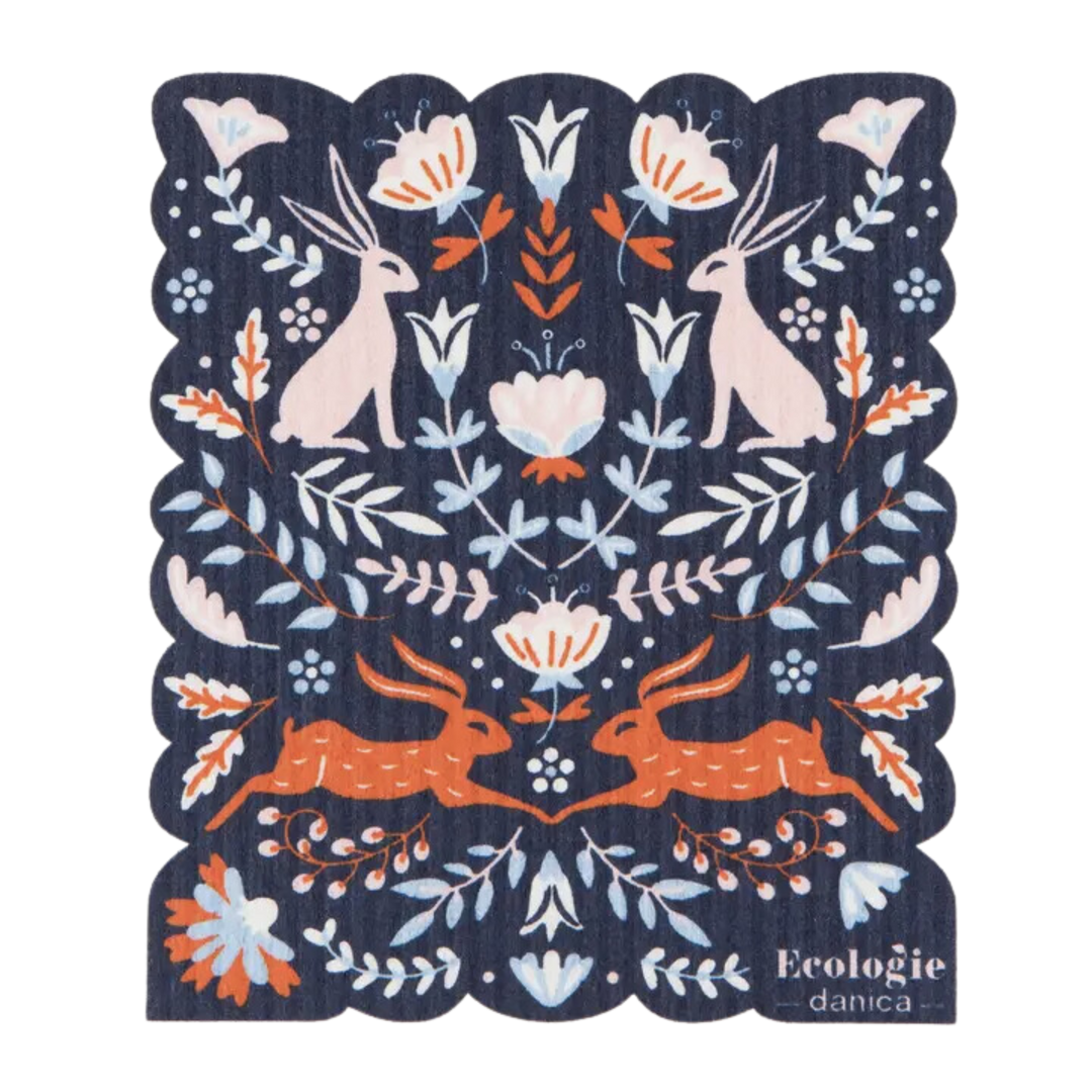 Rabbit Tale Swedish Dishcloth