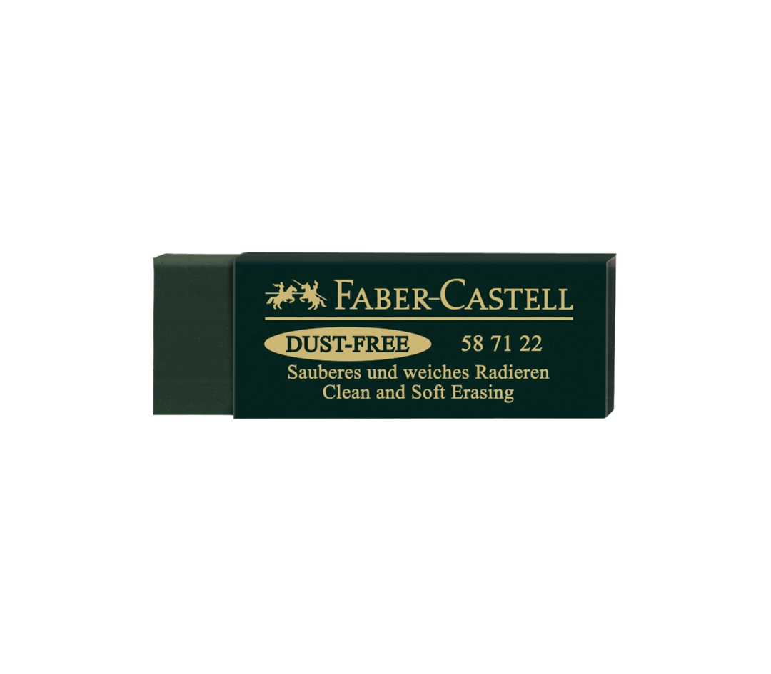 Dust-Free Vinyl Art Eraser - Green