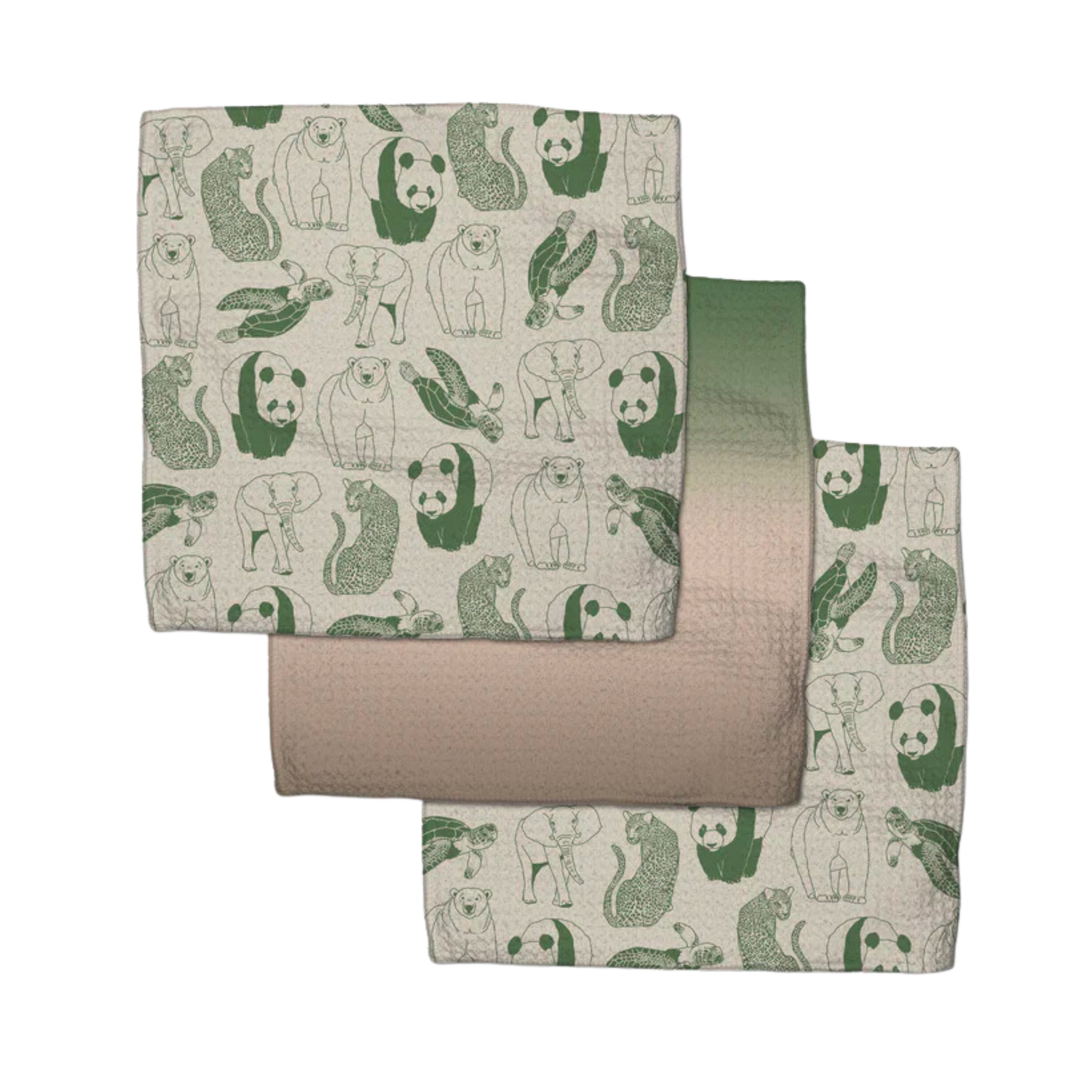 Endangered Dishcloth Set