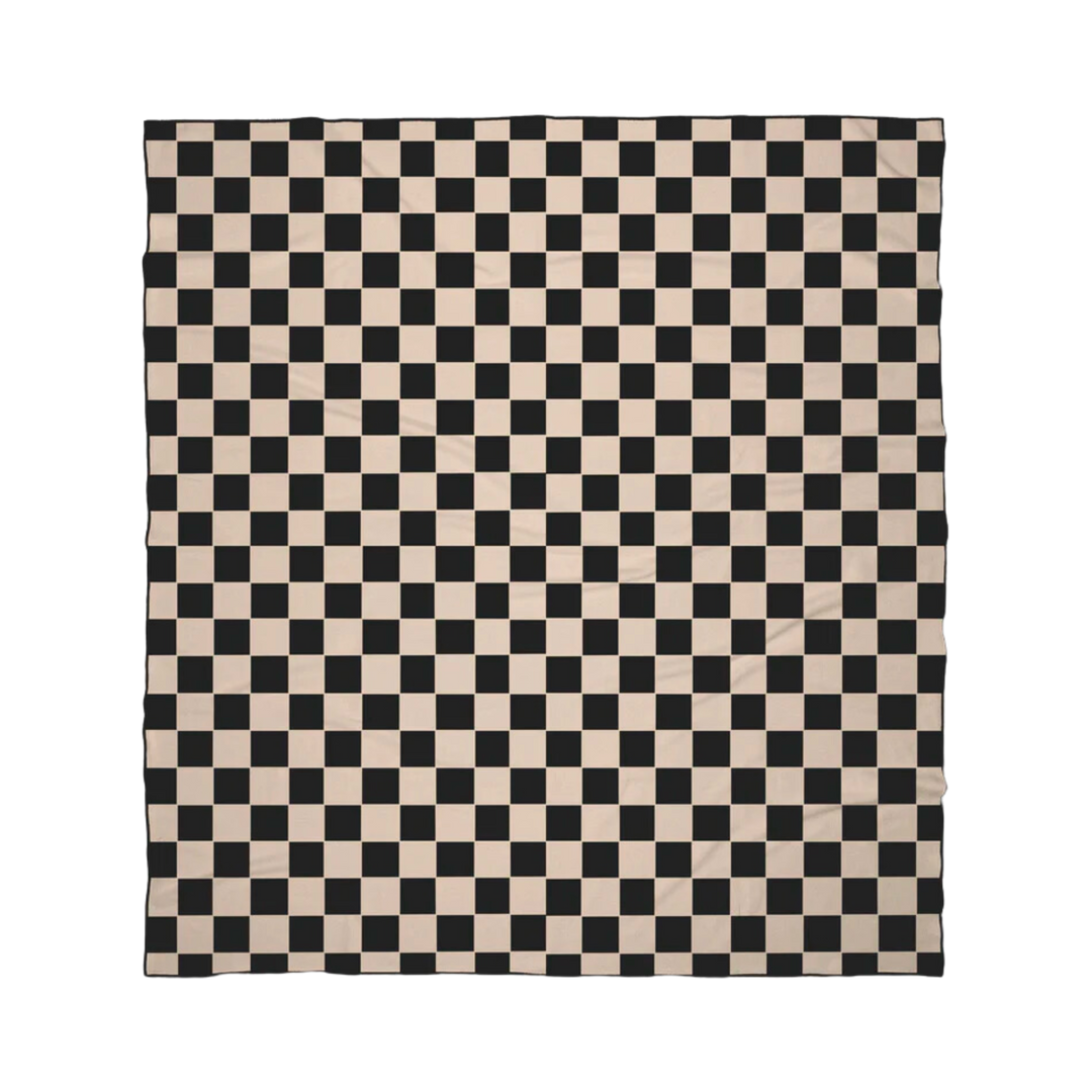 Classic Checker Beach Blanket