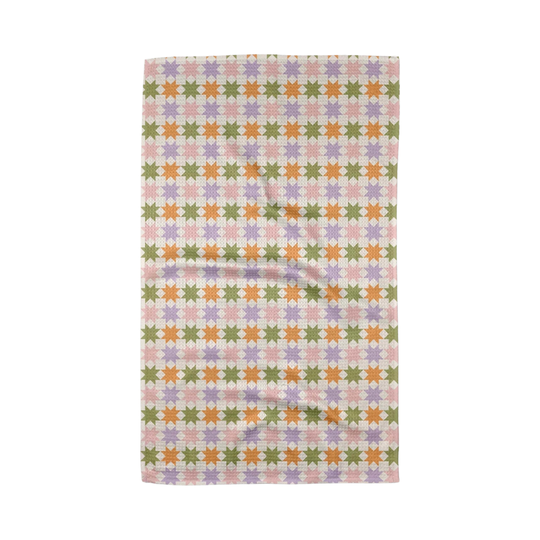 Spring Quilt Tea Towel