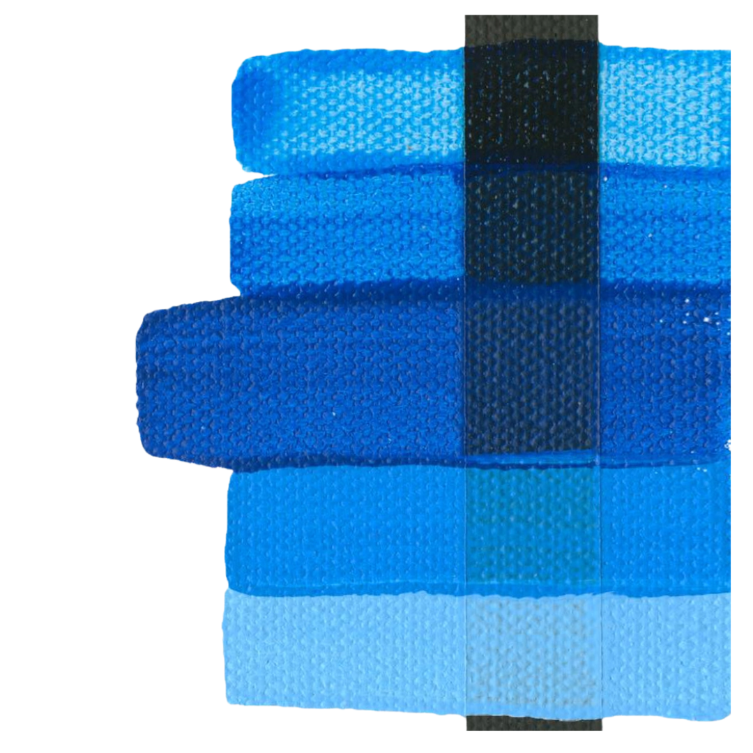 Fluid Primary Cyan Acrylic Paint 4oz