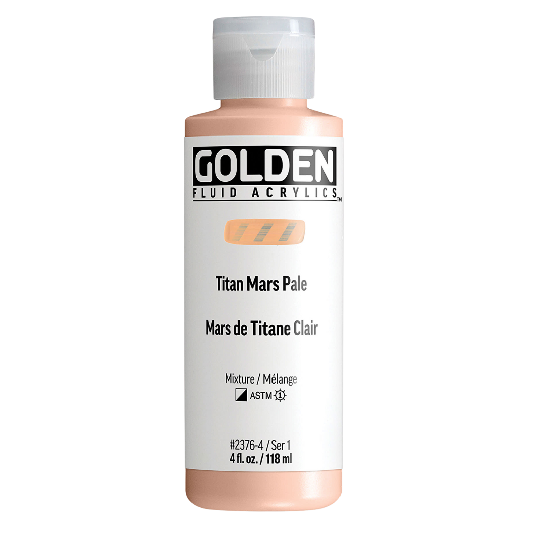Fluid Titan Mars Pale Acrylic Paint 4oz