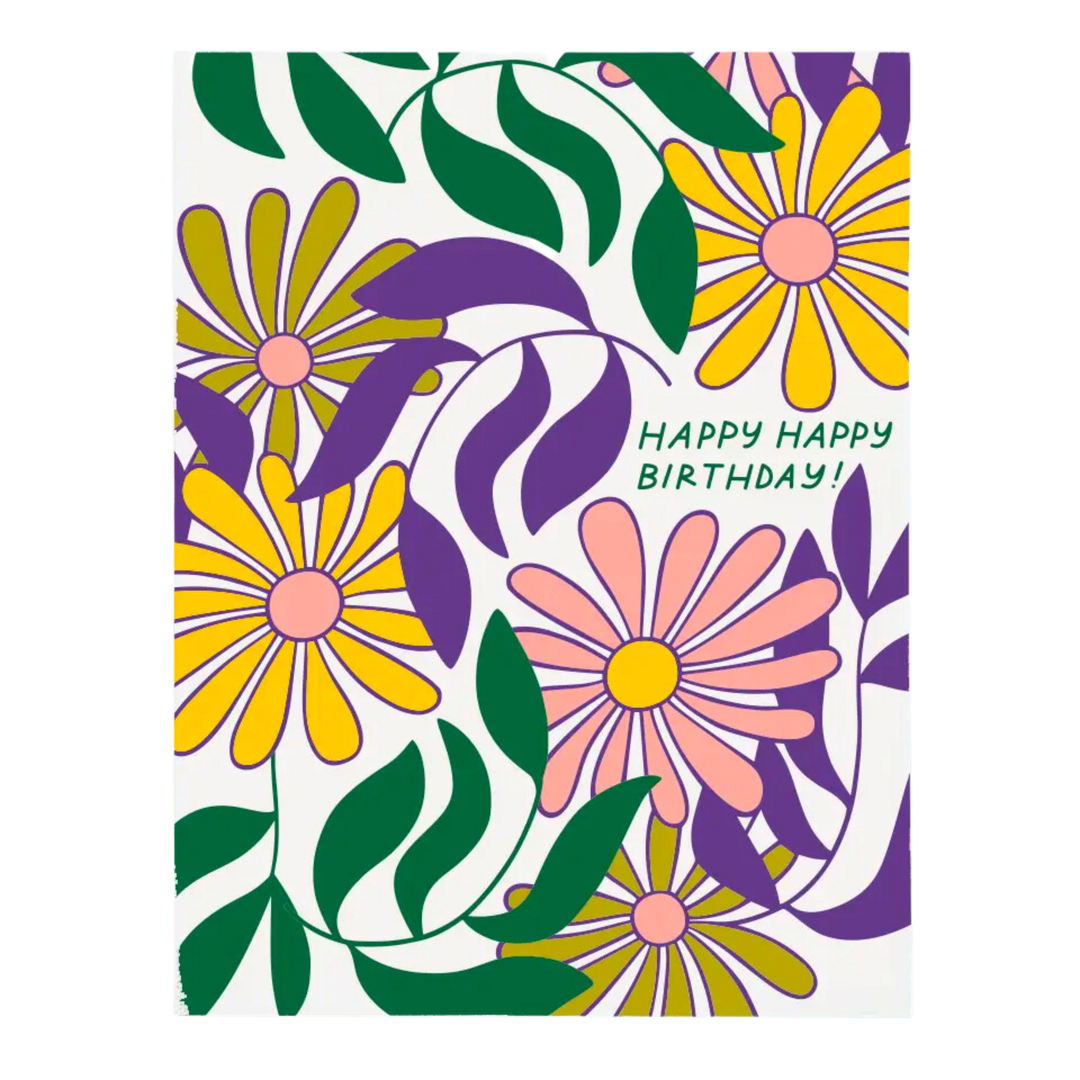 Floral Birthday Card