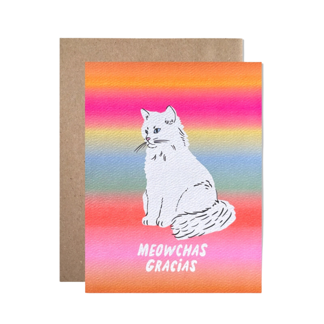 Meowchas Gracias Thank You Card