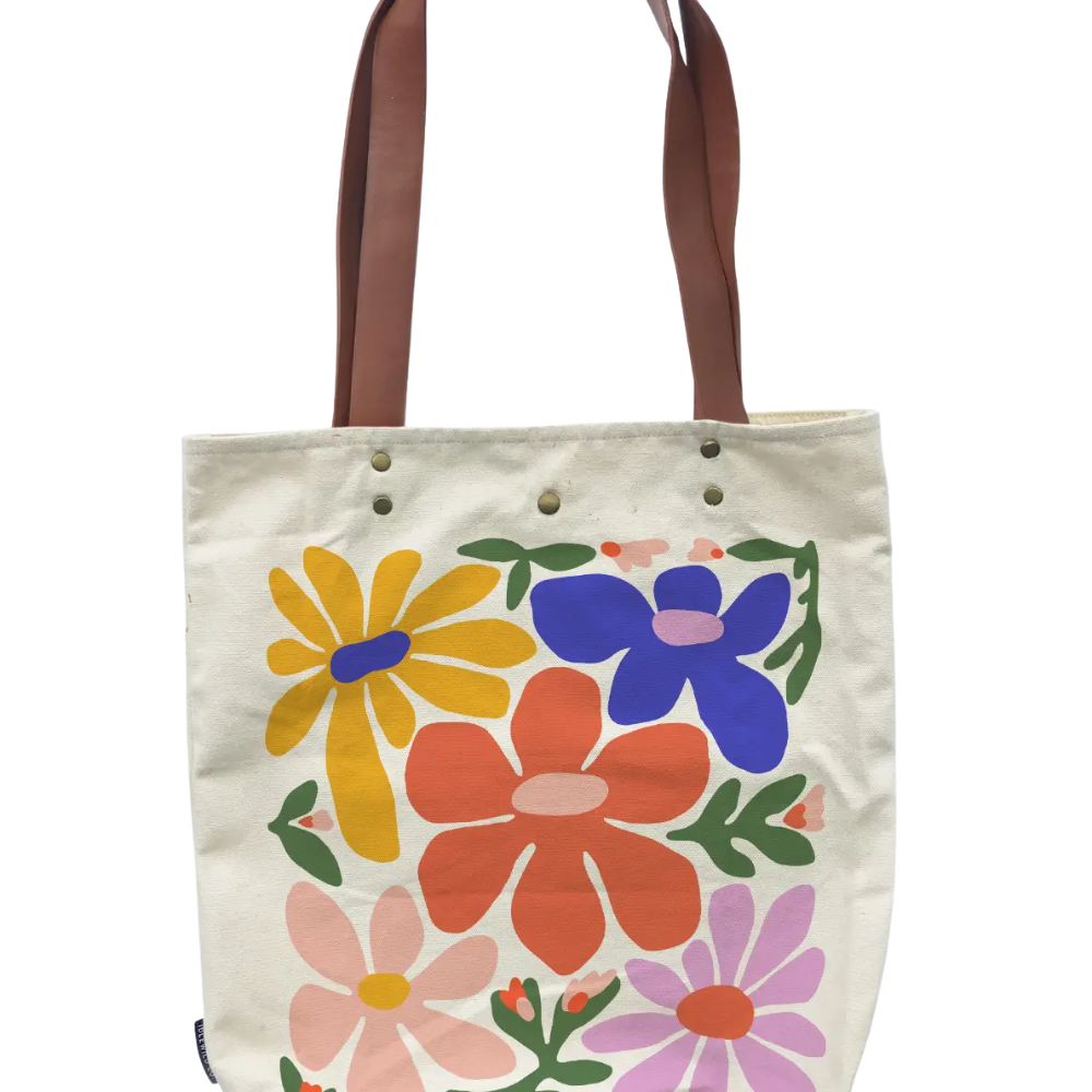 Primary Blooms Tote