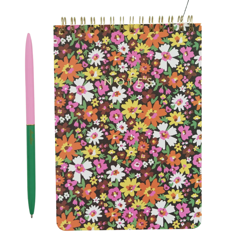 Tiny Wildflowers Spiral Jotter