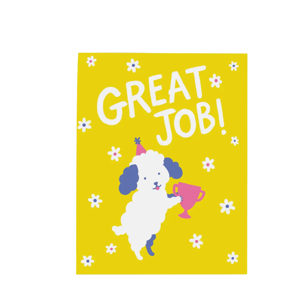 Great Job Dog Card