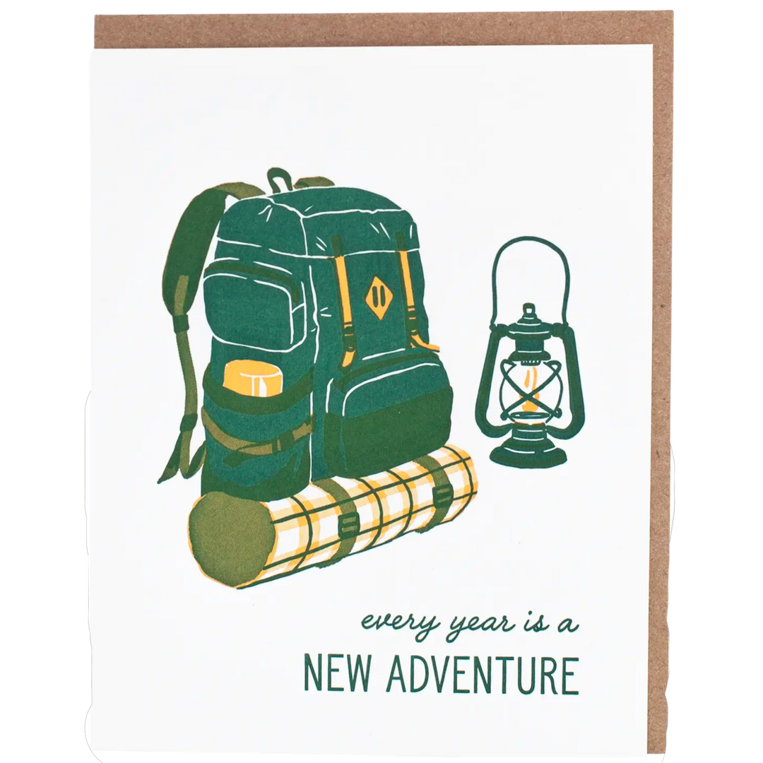Camping Adventure Birthday Card