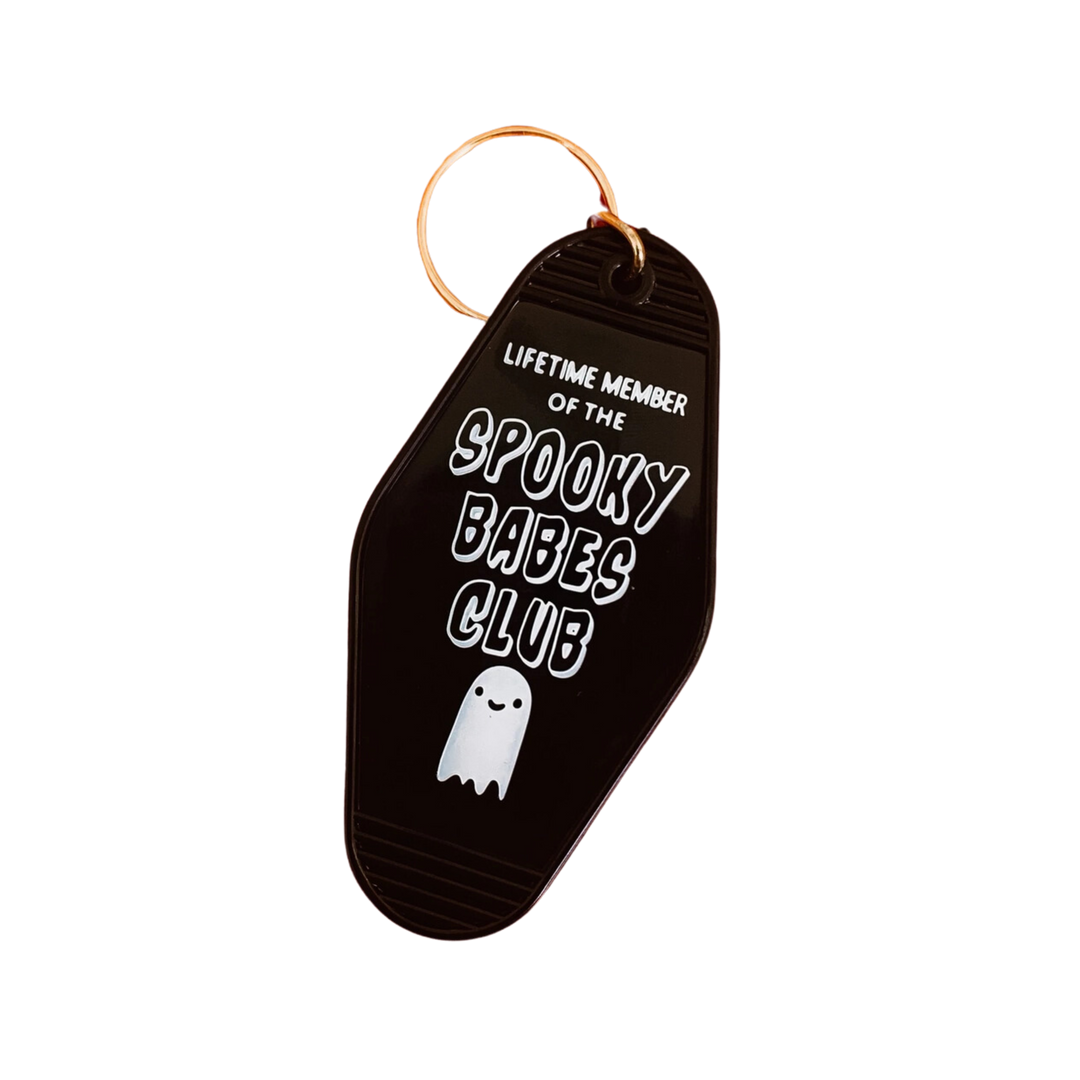 Spooky Babes Club Keychain