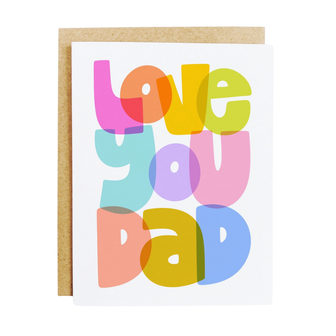 Love You Dad Card