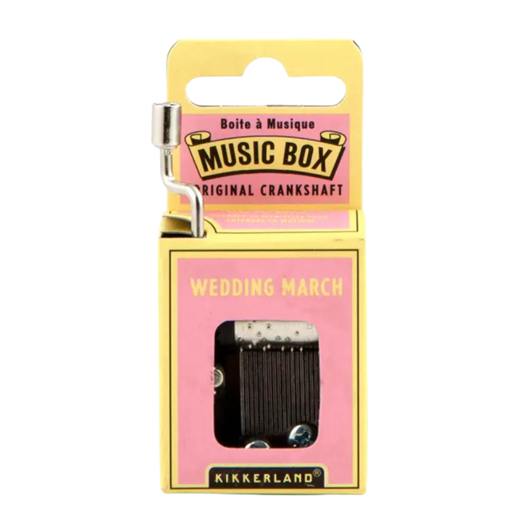 Wedding March Crank Music Box