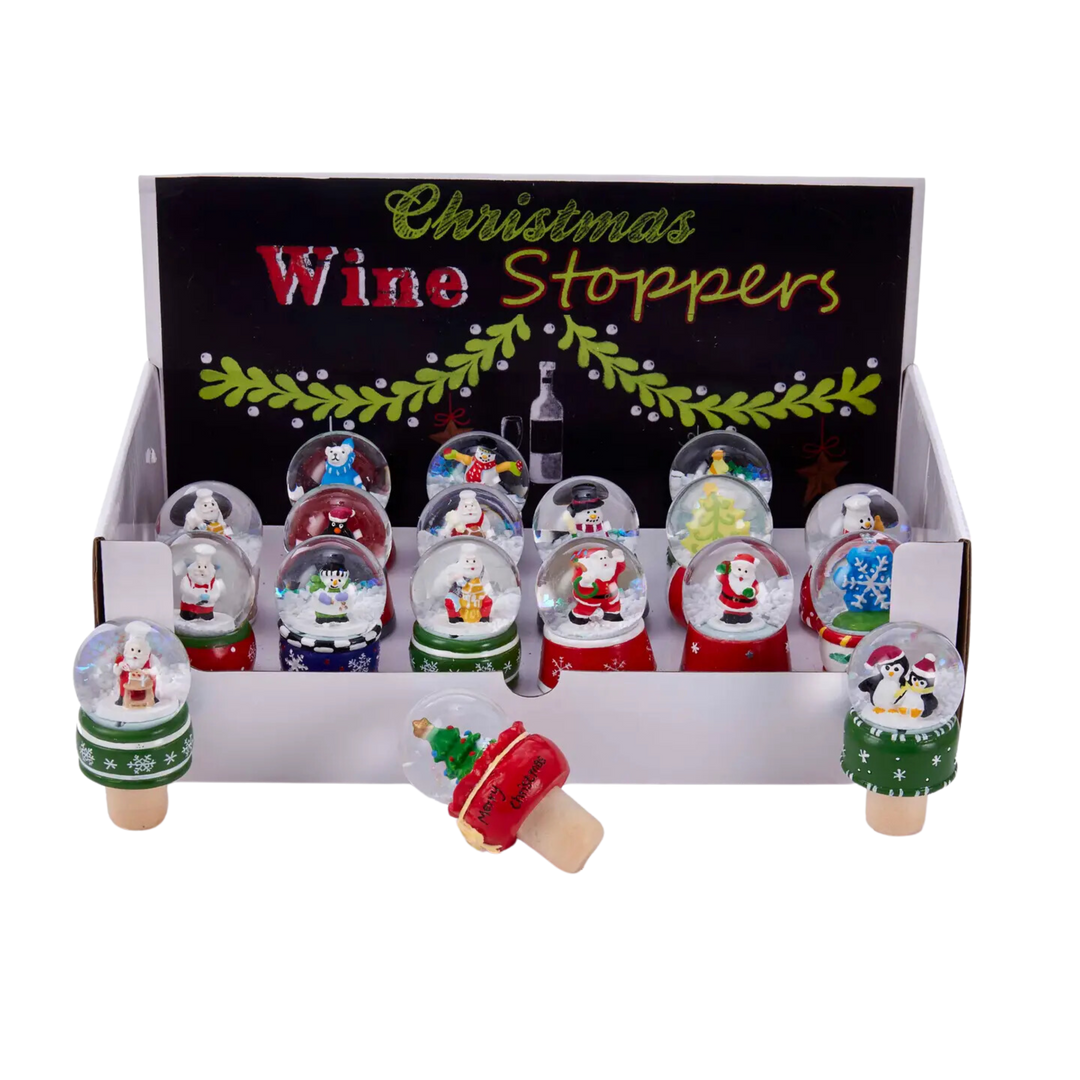 Waterglobe Wine Stopper