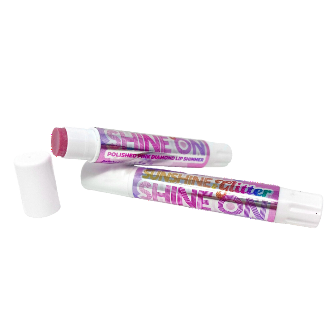 Polished Pink Diamond Organic Lip Shimmer