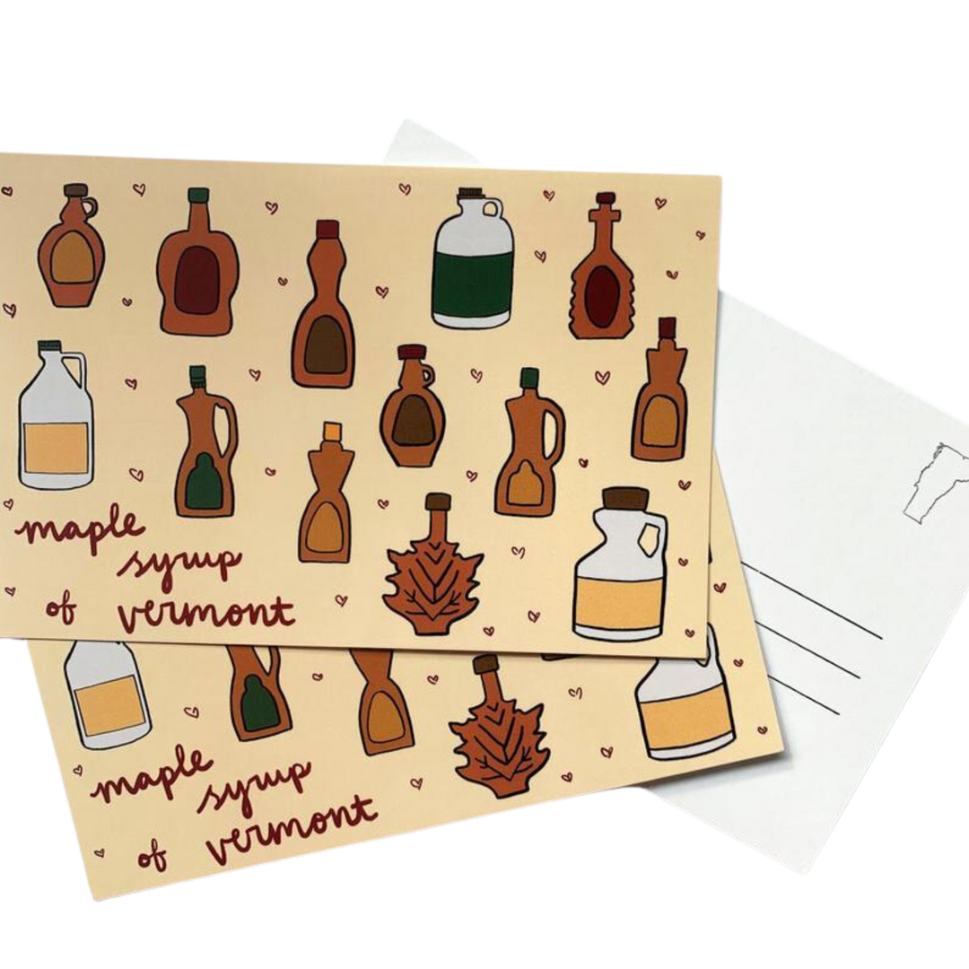 Vermont Postcard - Maple Syrup