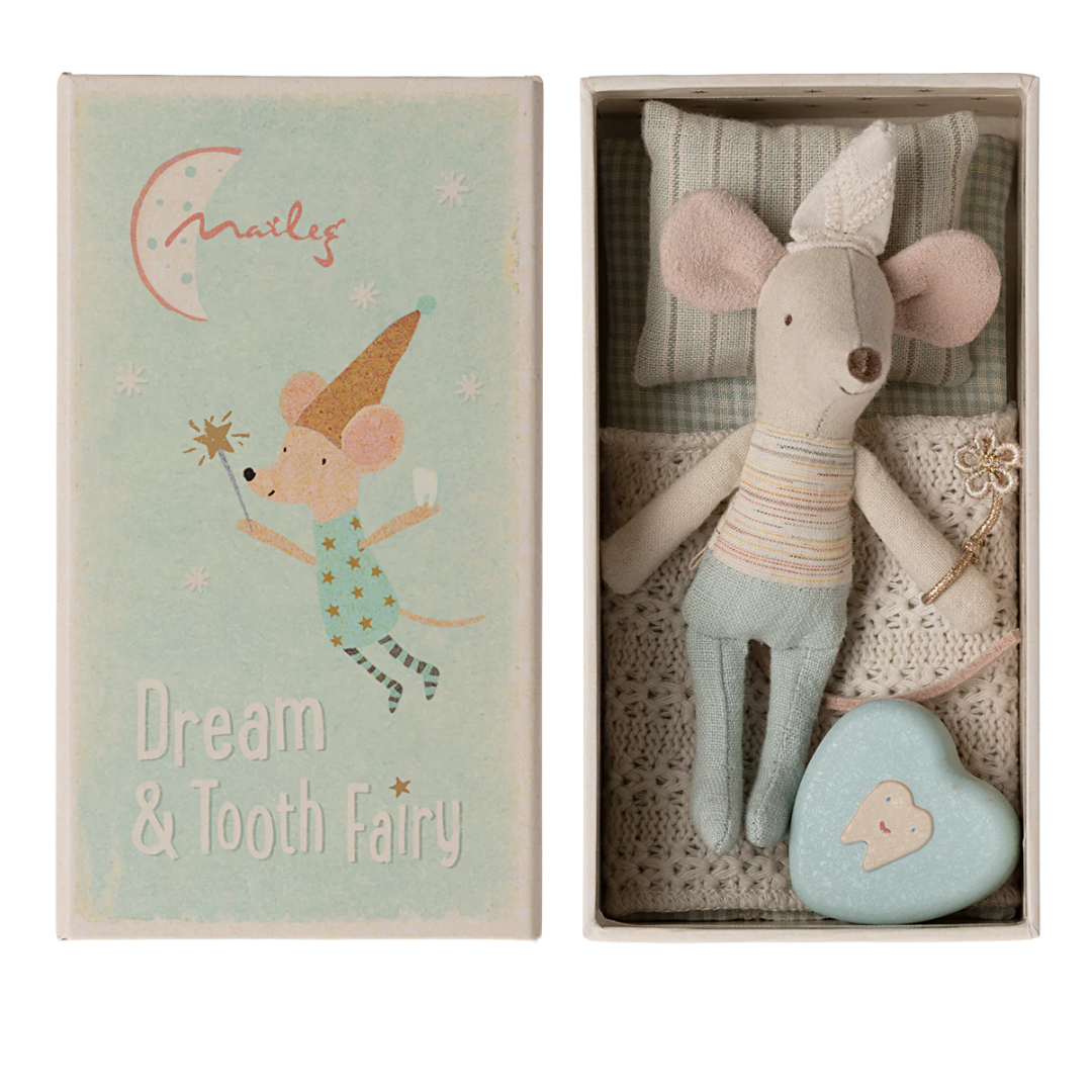 Tooth Fairy Mouse - Little Brother (In Match Box)