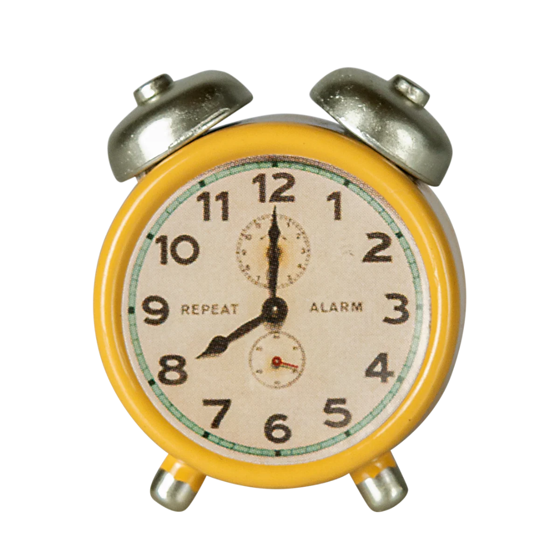 Alarm Clock - Yellow