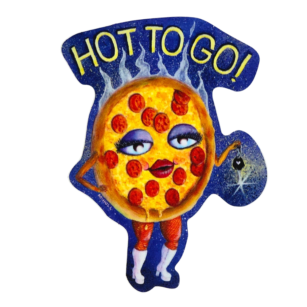 Hot To Go Sticker