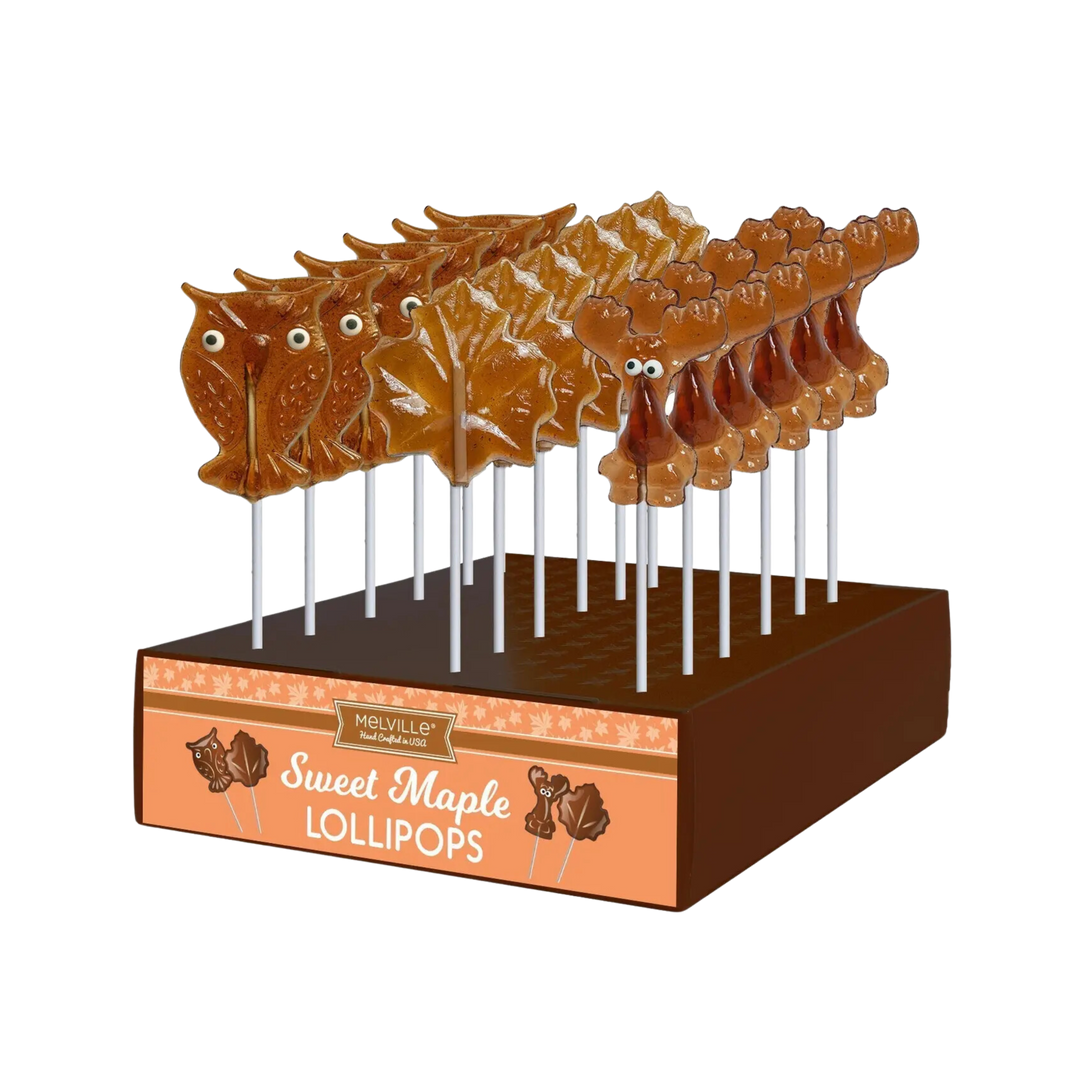 Maple Lollipops