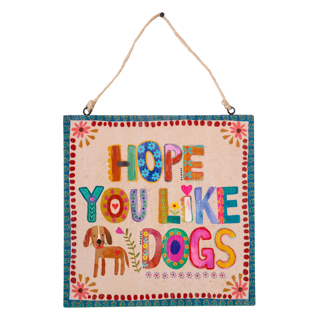 Porch Sign - Like Dogs/Cream