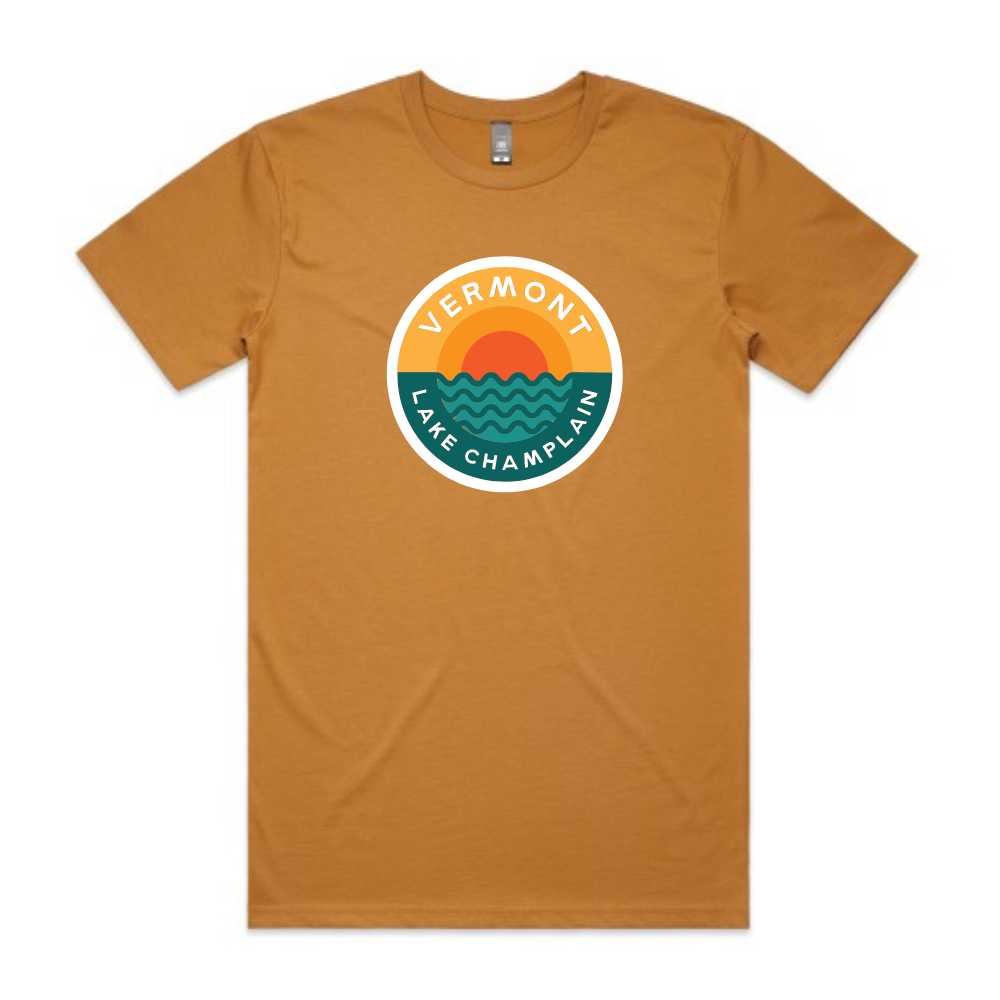 Lake Champlain Unisex Tee - Camel