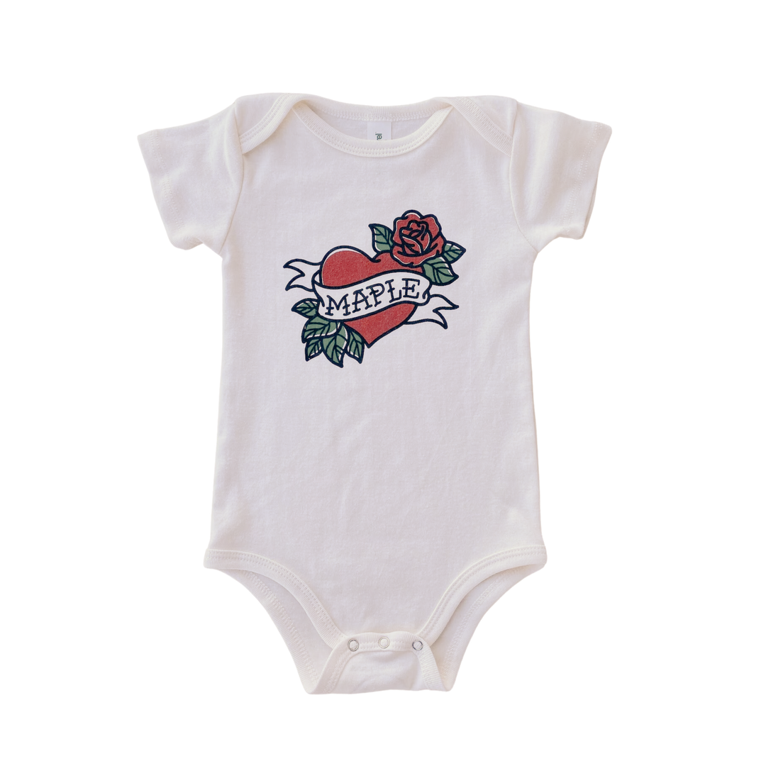 Maple Love Baby Onesie