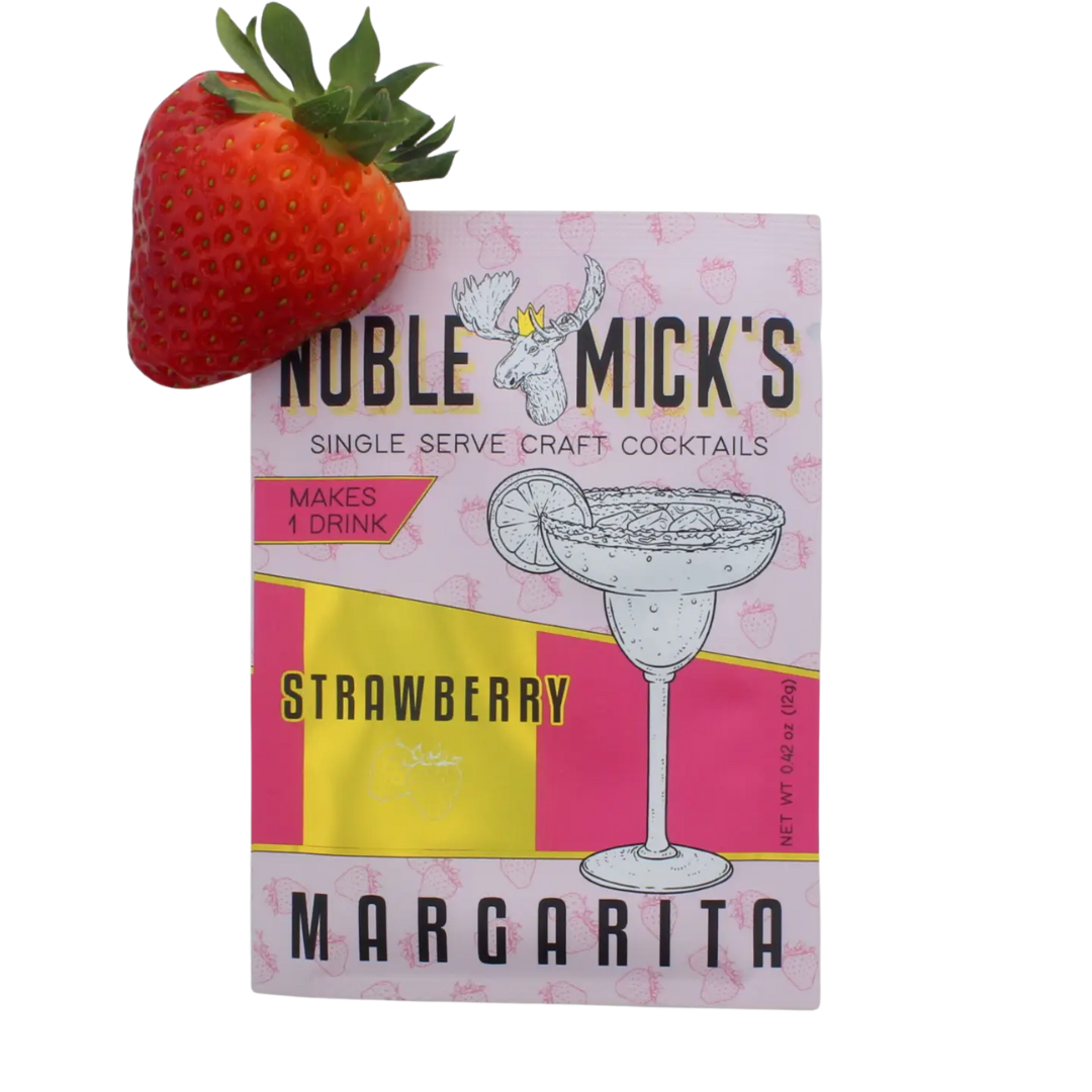 Strawberry Margarita Single Serve Craft Cocktail
